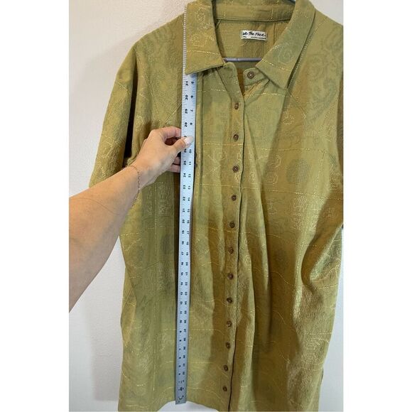 Free People We The Free Yin To My Yang Button Down Long Top, Women’s Small - Picture 9 of 11